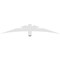 Ekena Millwork Alberta Architectural Grade PVC Gable Bracket, 72"W x 12"H x 2"D x 4"F, 4/12 Pitch GBP072X12X0204ALB00 - alternate 4